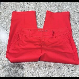 Dockers Red Chinos Tailored Cotton Blend
